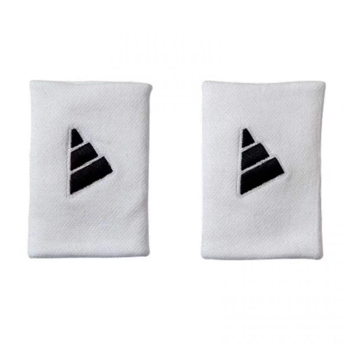 Adidas Svettband bred vit 2 pack