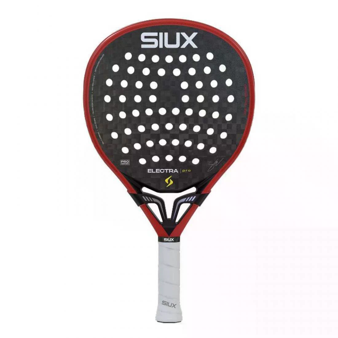 Siux Stupa Electra Pro 2026 Red Black Racket