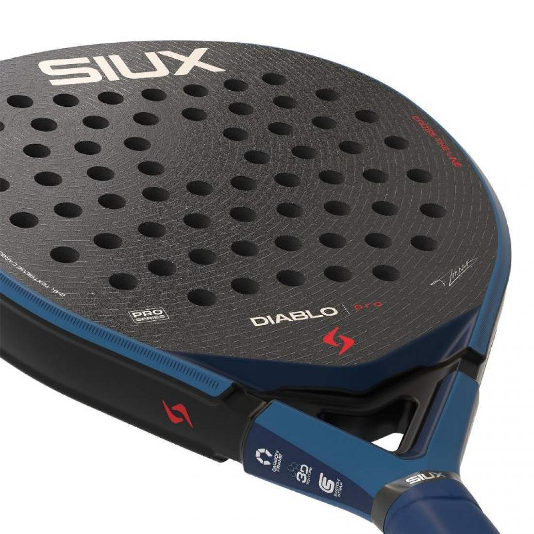 Siux Tino Libaak Diablo Pro 2026 Royal Blue Racket